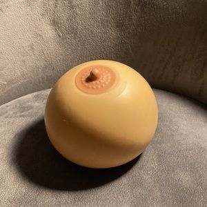 Breast squish stress reliever toy